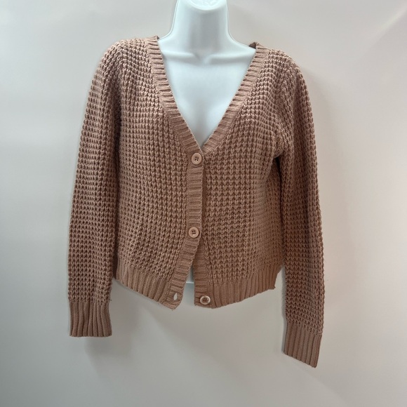 Wet Seal Cropped Knit Cardigan – Size S - Picture 3 of 4